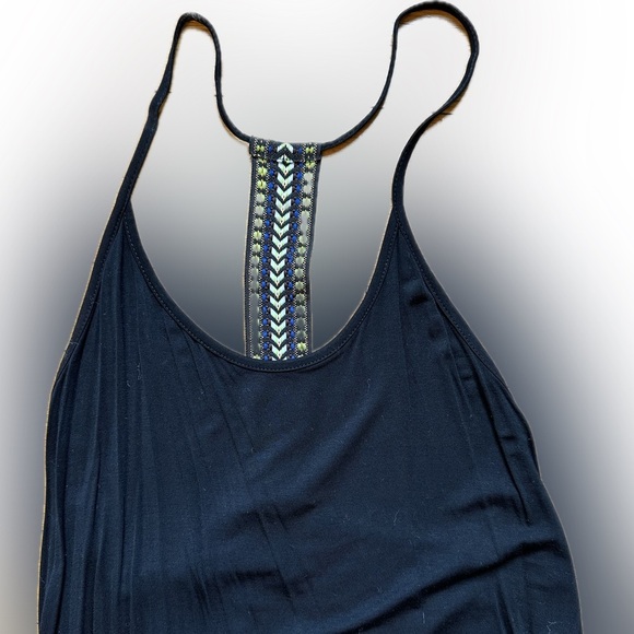 B Jewel Flowy Long Tank Top - Picture 2 of 5